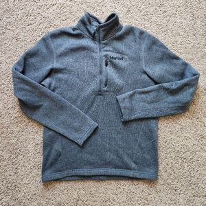 Marmot Drop Line 1/2 Zip Sweater Knit Fleece Pullover Men's Size Medium